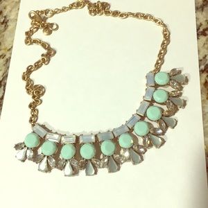 Jcrew Turquoise Statement Necklace